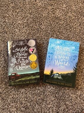 Aristotle and Dante Book Series by Benjamin Alire Sáenz